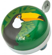 Dingdong mini fietsbel groen Tucan (6cm)