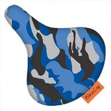 Zadelhoesje Bikecap camouflage blauw